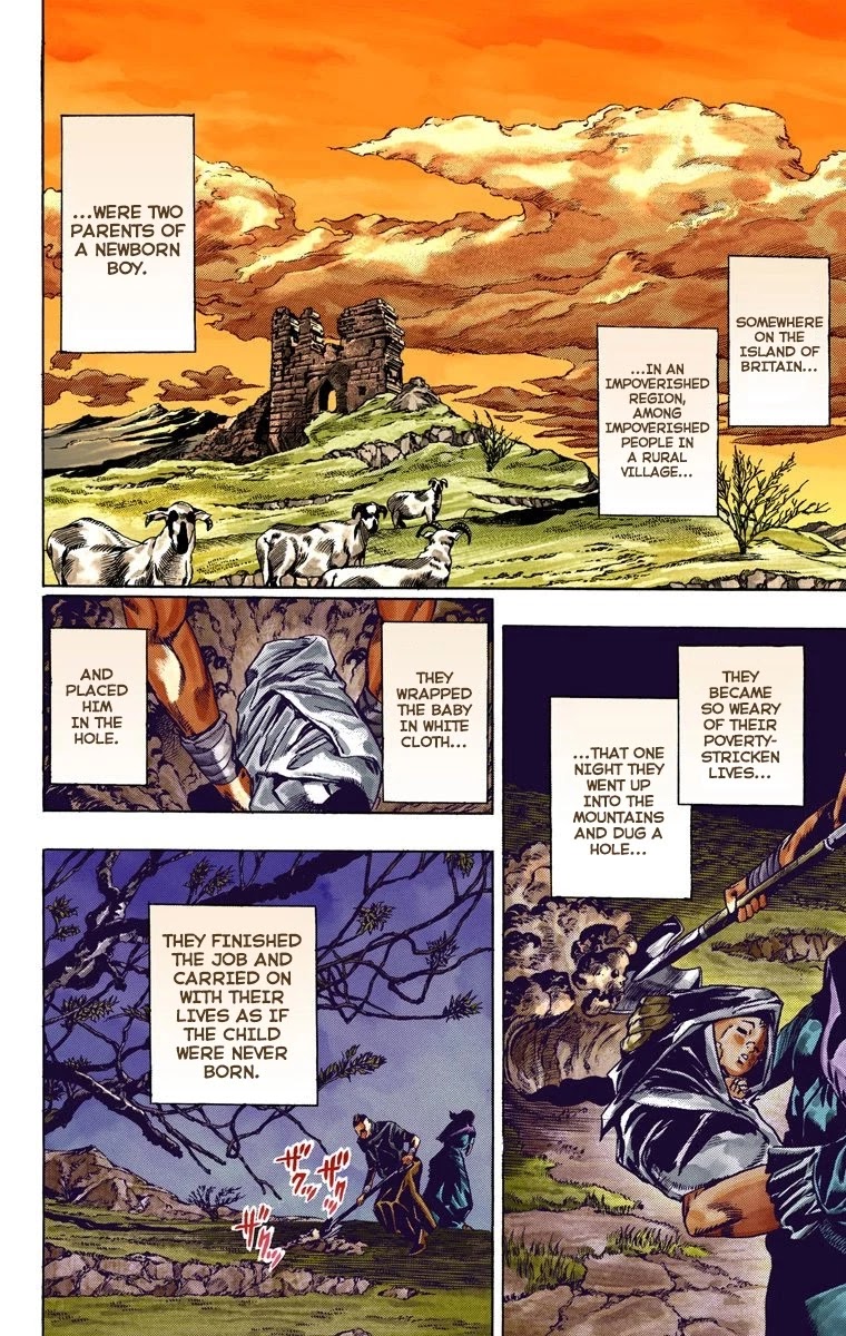 JoJo's Bizarre Adventure Part 7 - Steel Ball Run (Official Colored) Chapter 30 page 3 - Chapter 30: Scary Monsters Part 3