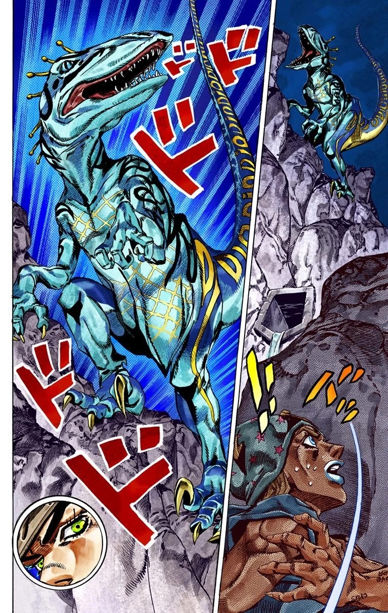 JoJo's Bizarre Adventure Part 7 - Steel Ball Run (Official Colored) Chapter 30 page 30 - Chapter 30: Scary Monsters Part 3