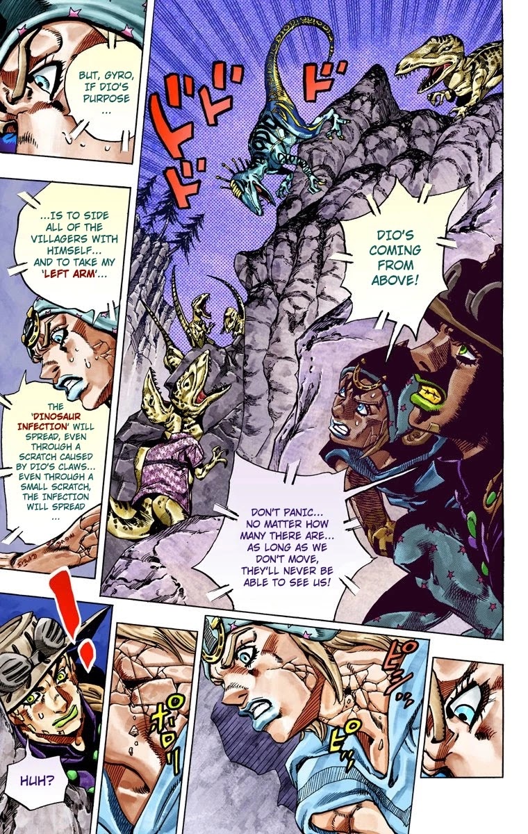 JoJo's Bizarre Adventure Part 7 - Steel Ball Run (Official Colored) Chapter 30 page 31 - Chapter 30: Scary Monsters Part 3