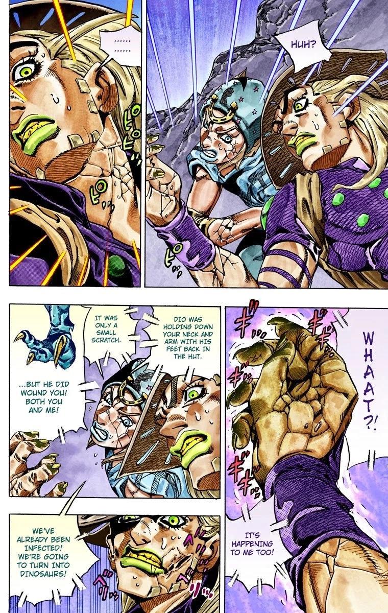 JoJo's Bizarre Adventure Part 7 - Steel Ball Run (Official Colored) Chapter 30 page 32 - Chapter 30: Scary Monsters Part 3