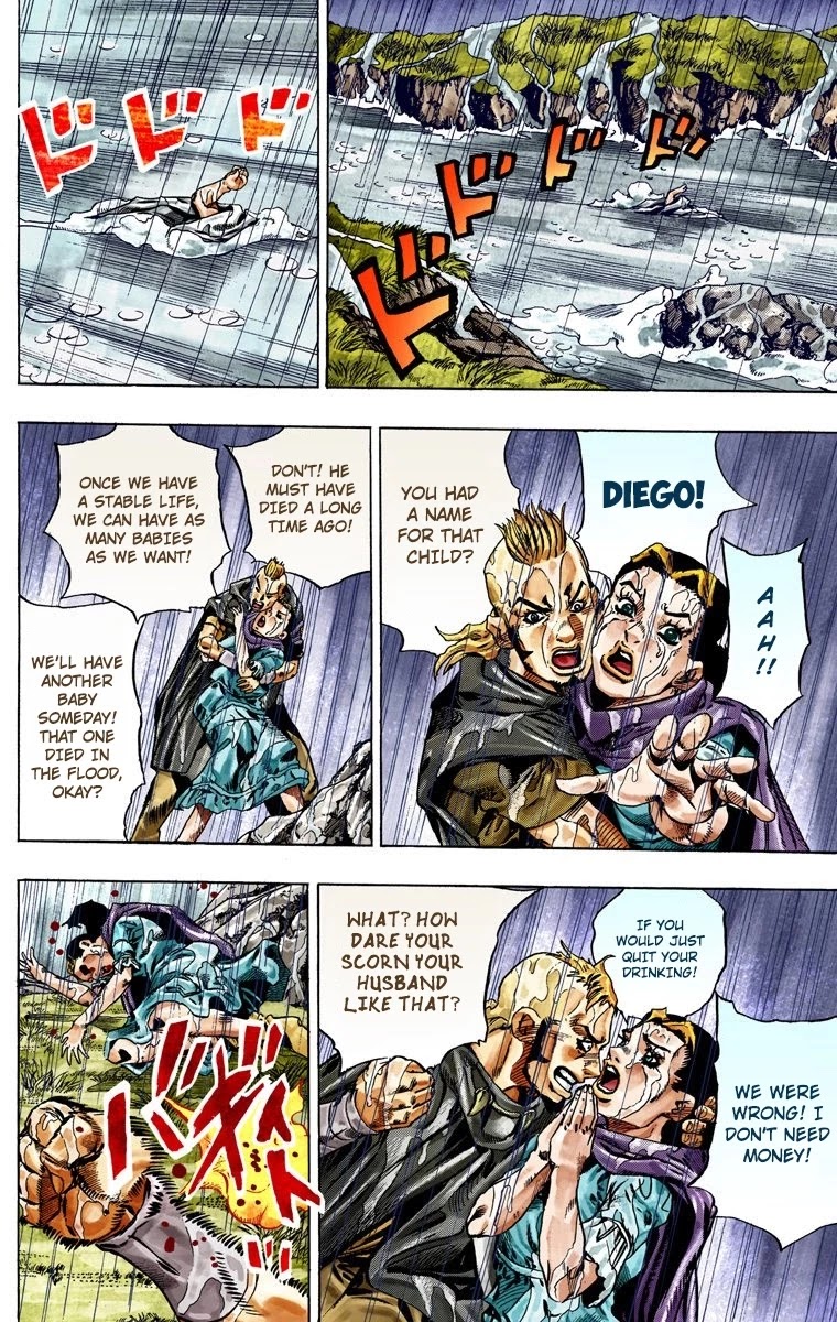JoJo's Bizarre Adventure Part 7 - Steel Ball Run (Official Colored) Chapter 30 page 5 - Chapter 30: Scary Monsters Part 3