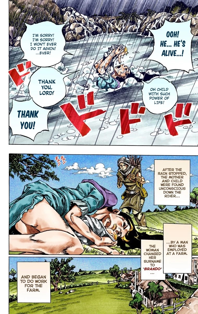 JoJo's Bizarre Adventure Part 7 - Steel Ball Run (Official Colored) Chapter 30 page 7 - Chapter 30: Scary Monsters Part 3