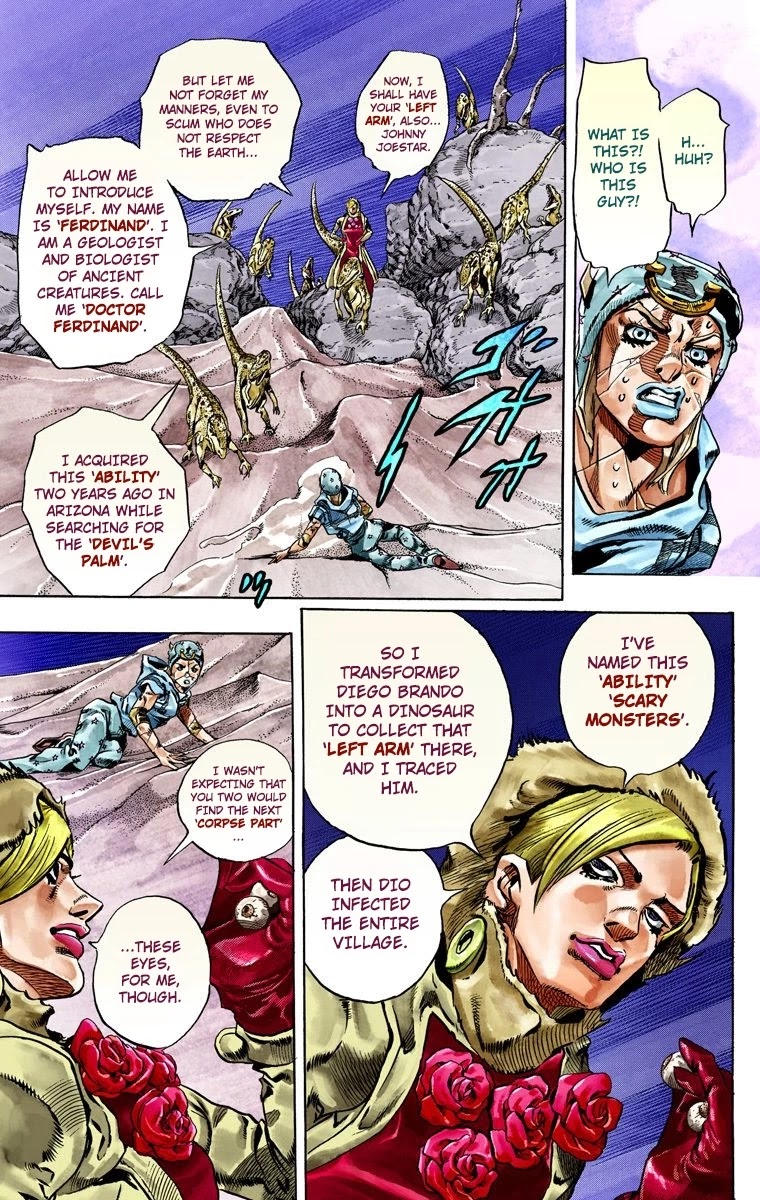 JoJo's Bizarre Adventure Part 7 - Steel Ball Run (Official Colored) Chapter 31 page 12 - Chapter 31: Scary Monsters Part 4
