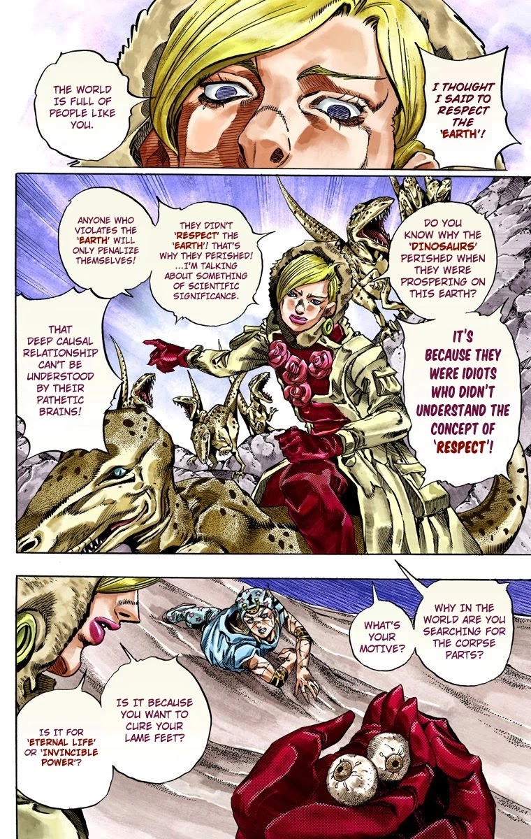 JoJo's Bizarre Adventure Part 7 - Steel Ball Run (Official Colored) Chapter 31 page 15 - Chapter 31: Scary Monsters Part 4