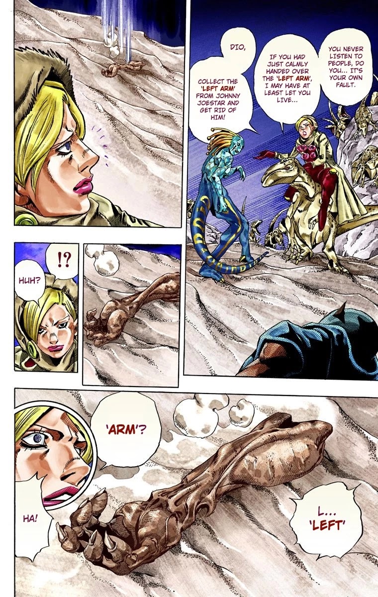 JoJo's Bizarre Adventure Part 7 - Steel Ball Run (Official Colored) Chapter 31 page 17 - Chapter 31: Scary Monsters Part 4