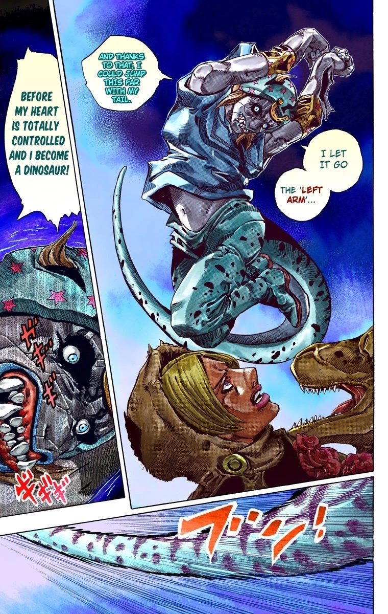 JoJo's Bizarre Adventure Part 7 - Steel Ball Run (Official Colored) Chapter 31 page 18 - Chapter 31: Scary Monsters Part 4