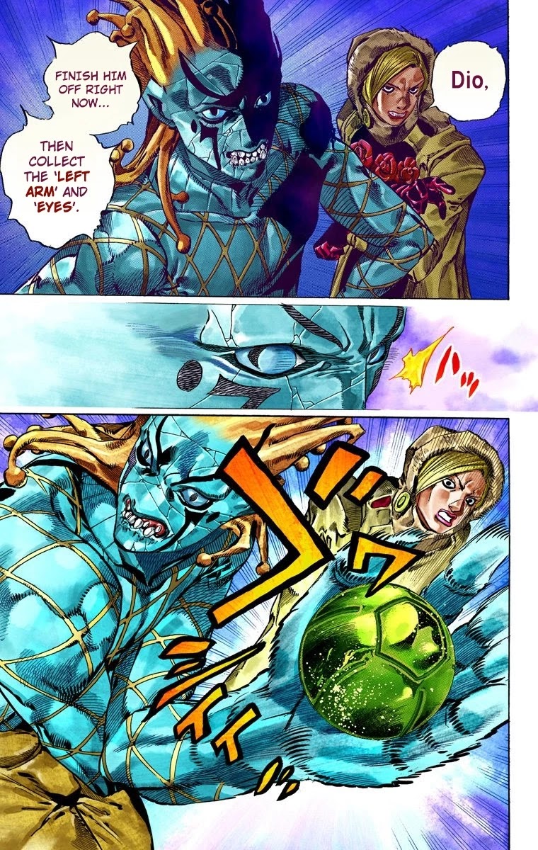 JoJo's Bizarre Adventure Part 7 - Steel Ball Run (Official Colored) Chapter 31 page 21 - Chapter 31: Scary Monsters Part 4
