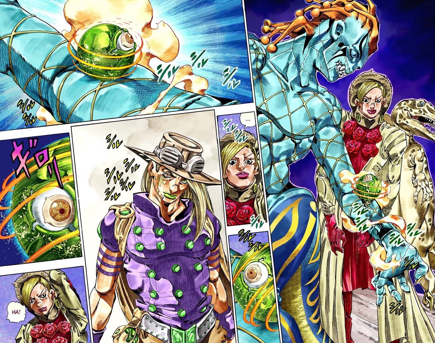 JoJo's Bizarre Adventure Part 7 - Steel Ball Run (Official Colored) Chapter 31 page 29 - Chapter 31: Scary Monsters Part 4