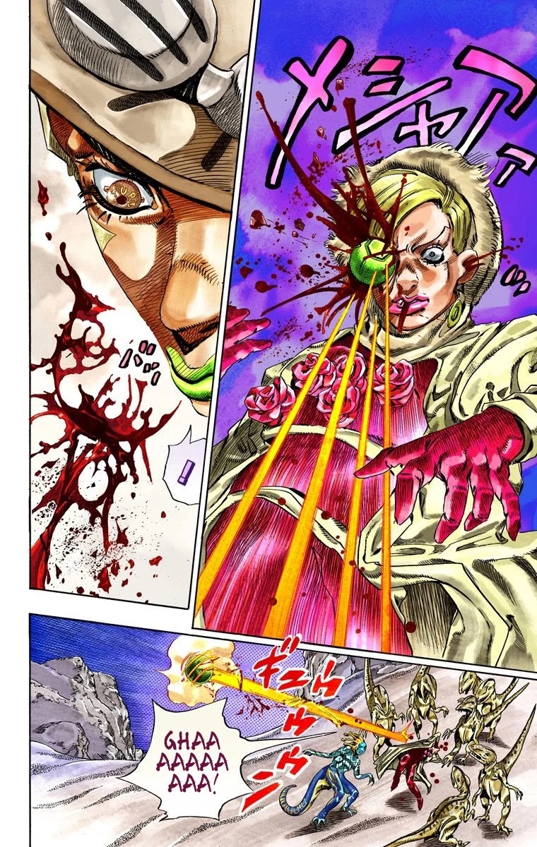 JoJo's Bizarre Adventure Part 7 - Steel Ball Run (Official Colored) Chapter 31 page 30 - Chapter 31: Scary Monsters Part 4