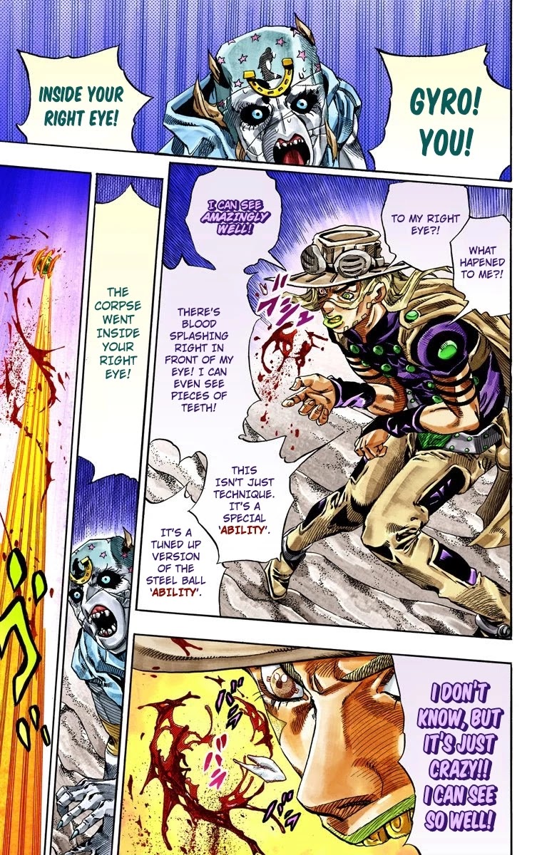 JoJo's Bizarre Adventure Part 7 - Steel Ball Run (Official Colored) Chapter 31 page 31 - Chapter 31: Scary Monsters Part 4