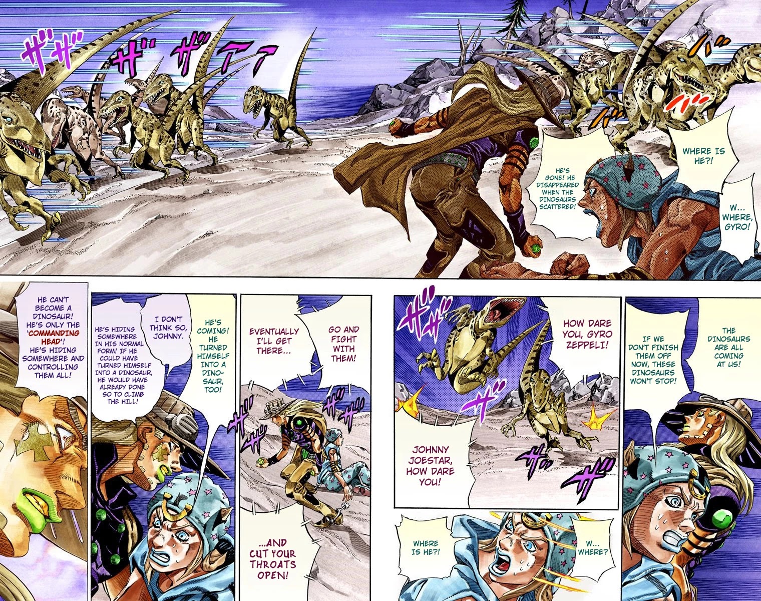 JoJo's Bizarre Adventure Part 7 - Steel Ball Run (Official Colored) Chapter 31 page 36 - Chapter 31: Scary Monsters Part 4