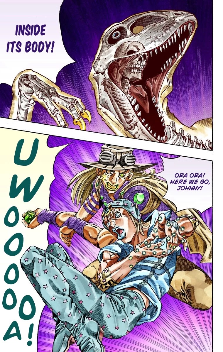 JoJo's Bizarre Adventure Part 7 - Steel Ball Run (Official Colored) Chapter 31 page 39 - Chapter 31: Scary Monsters Part 4