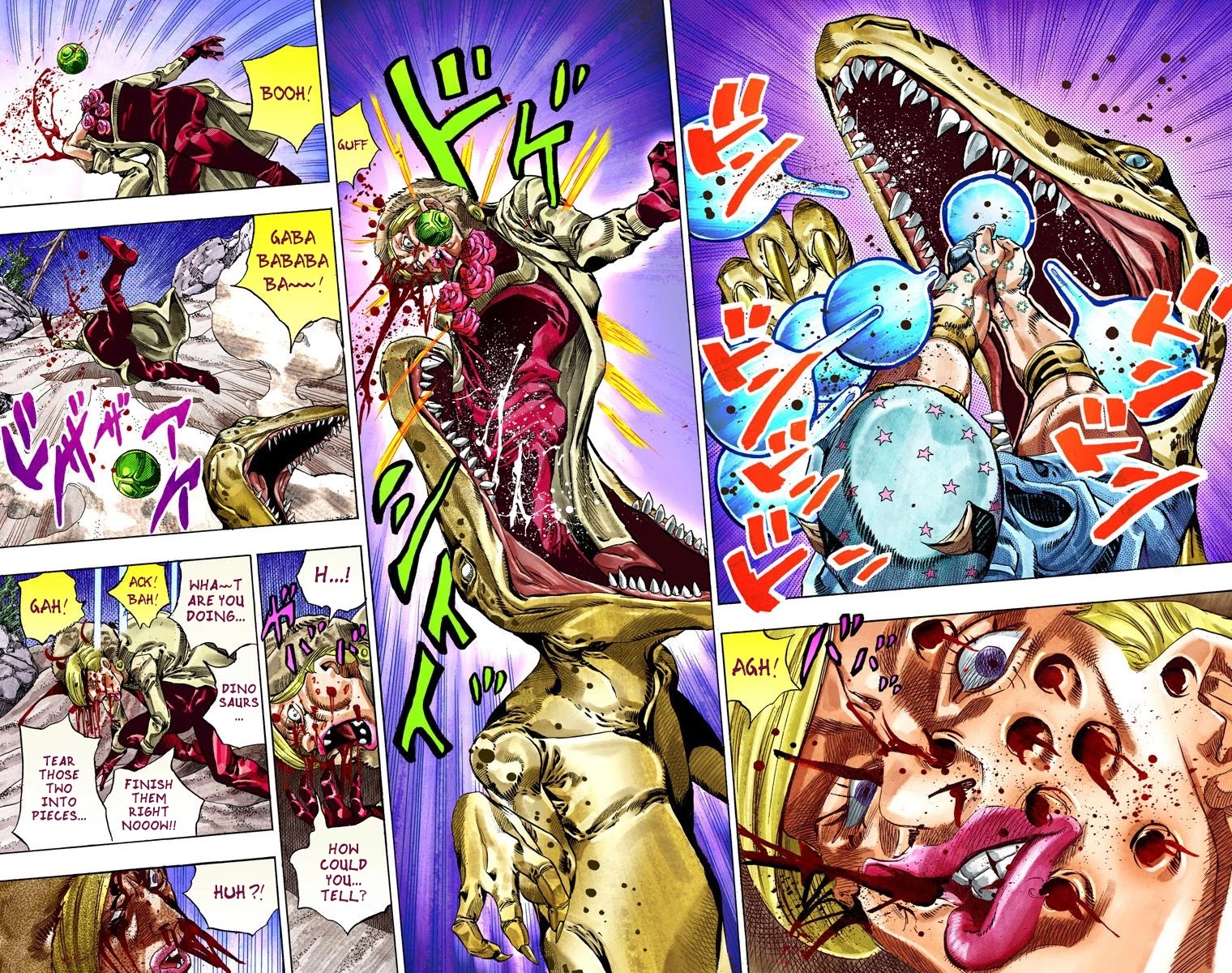 JoJo's Bizarre Adventure Part 7 - Steel Ball Run (Official Colored) Chapter 31 page 40 - Chapter 31: Scary Monsters Part 4