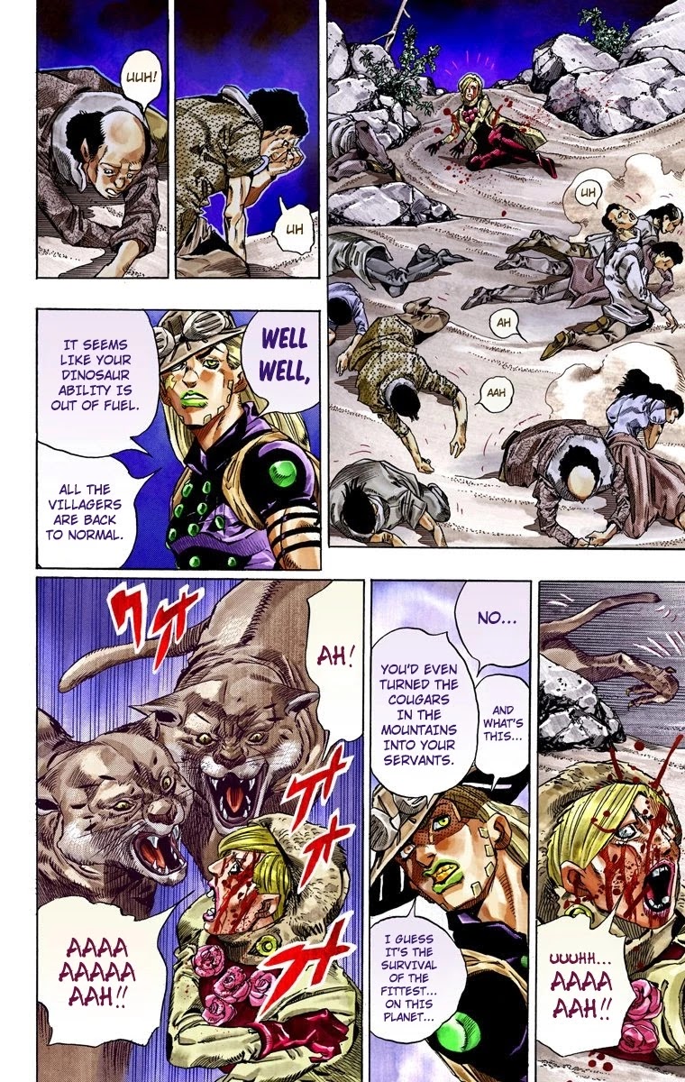 JoJo's Bizarre Adventure Part 7 - Steel Ball Run (Official Colored) Chapter 31 page 41 - Chapter 31: Scary Monsters Part 4