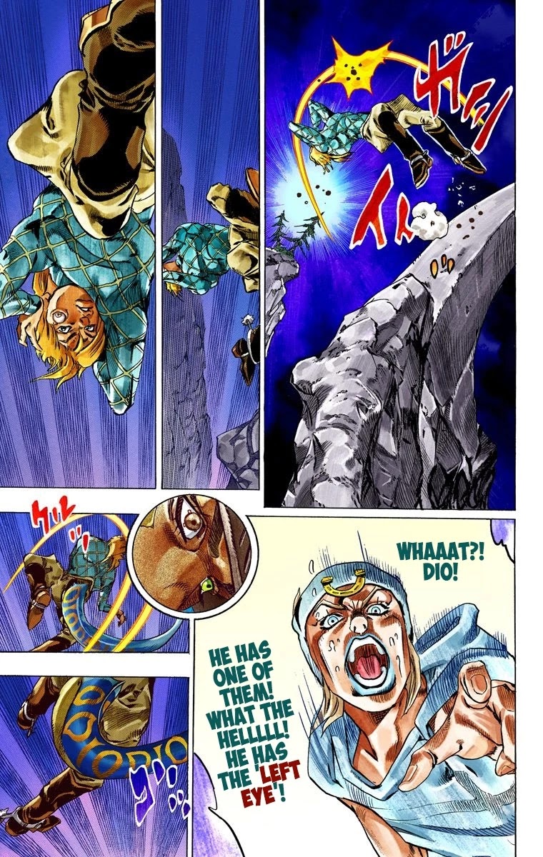 JoJo's Bizarre Adventure Part 7 - Steel Ball Run (Official Colored) Chapter 31 page 46 - Chapter 31: Scary Monsters Part 4