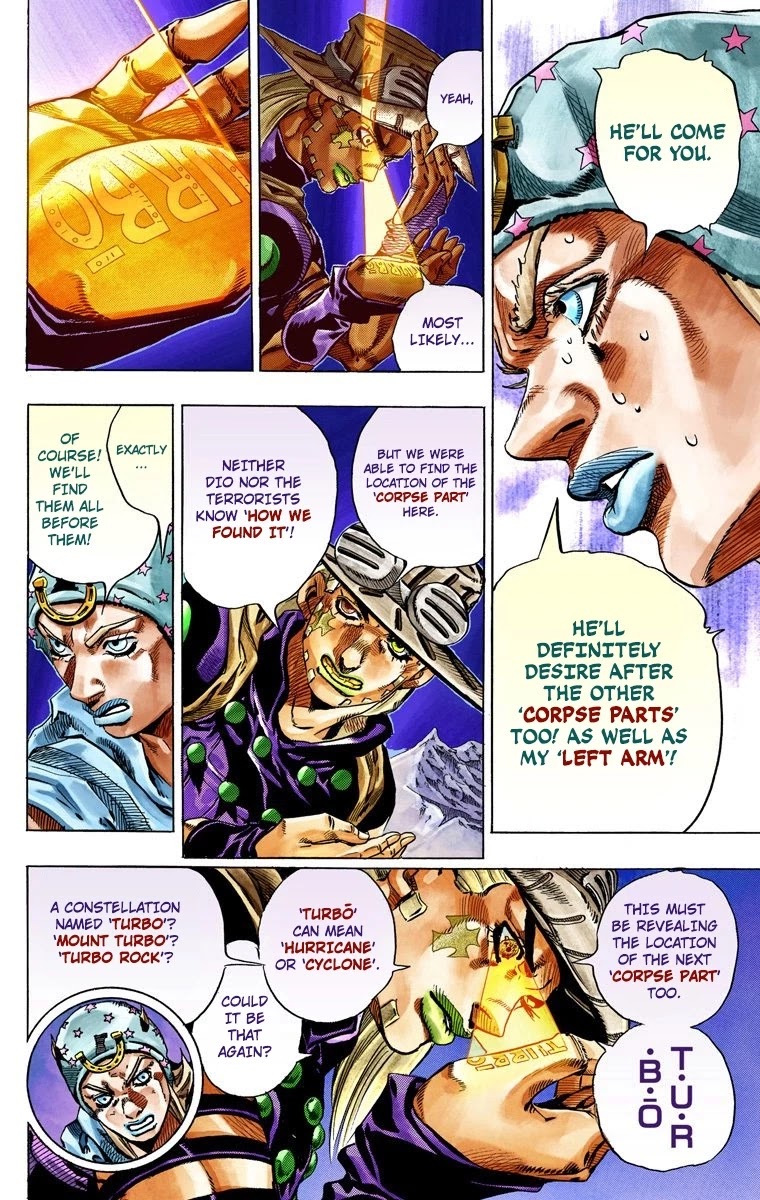 JoJo's Bizarre Adventure Part 7 - Steel Ball Run (Official Colored) Chapter 31 page 49 - Chapter 31: Scary Monsters Part 4