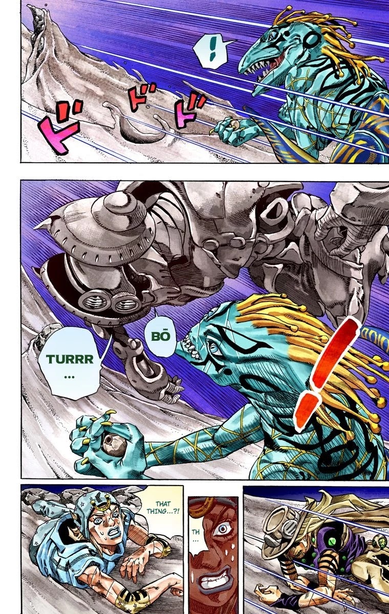 JoJo's Bizarre Adventure Part 7 - Steel Ball Run (Official Colored) Chapter 31 page 5 - Chapter 31: Scary Monsters Part 4