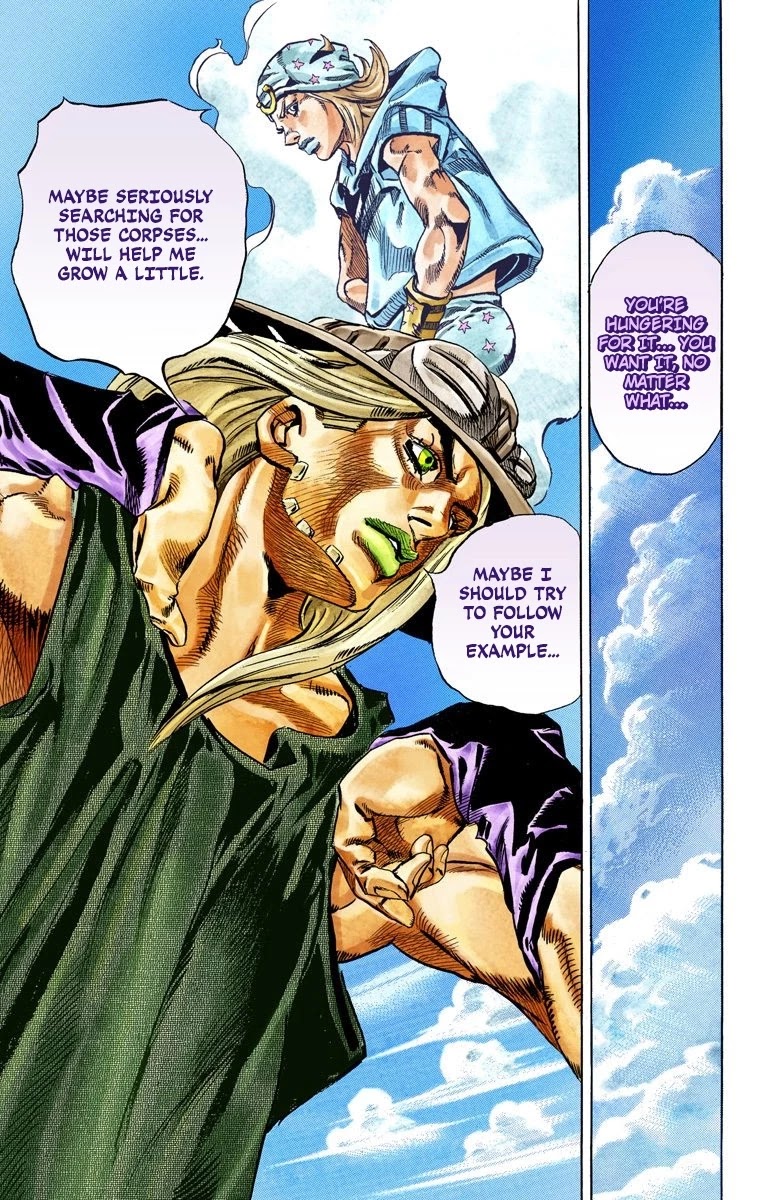 JoJo's Bizarre Adventure Part 7 - Steel Ball Run (Official Colored) Chapter 32 page 38 - Chapter 32: 3rd Stage Goal Canon City