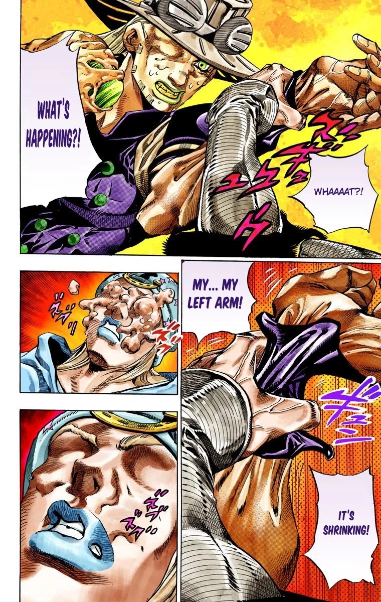 JoJo's Bizarre Adventure Part 7 - Steel Ball Run (Official Colored) Chapter 33 page 11 - Chapter 33: The True Man's World Part 1