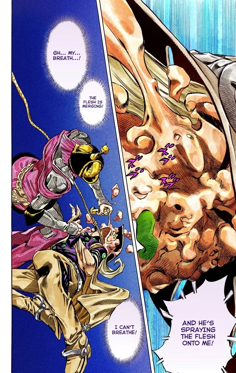 JoJo's Bizarre Adventure Part 7 - Steel Ball Run (Official Colored) Chapter 33 page 13 - Chapter 33: The True Man's World Part 1