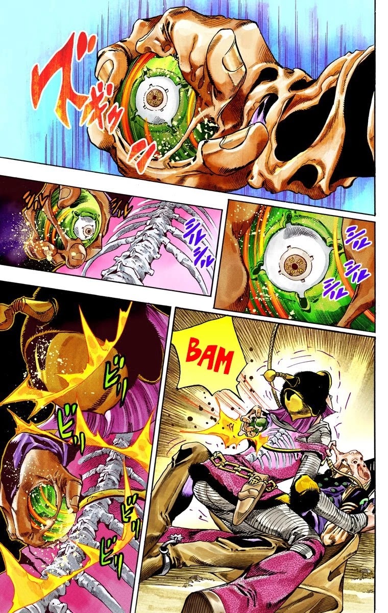 JoJo's Bizarre Adventure Part 7 - Steel Ball Run (Official Colored) Chapter 33 page 14 - Chapter 33: The True Man's World Part 1