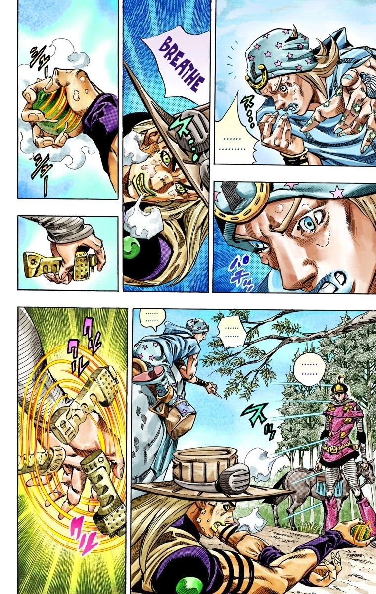 JoJo's Bizarre Adventure Part 7 - Steel Ball Run (Official Colored) Chapter 33 page 19 - Chapter 33: The True Man's World Part 1