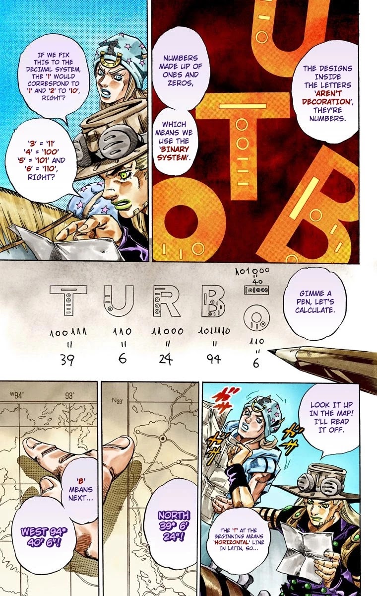 JoJo's Bizarre Adventure Part 7 - Steel Ball Run (Official Colored) Chapter 33 page 24 - Chapter 33: The True Man's World Part 1