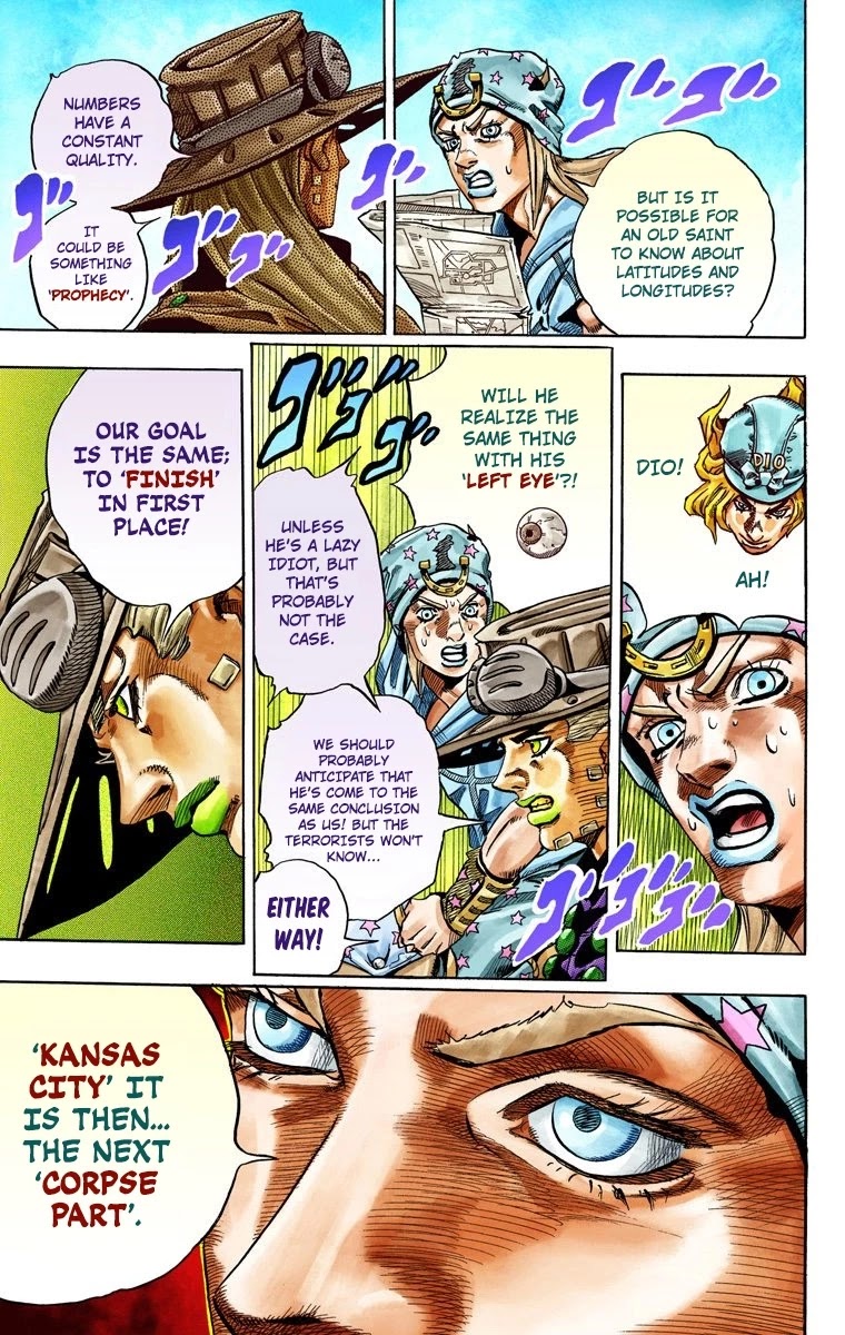 JoJo's Bizarre Adventure Part 7 - Steel Ball Run (Official Colored) Chapter 33 page 26 - Chapter 33: The True Man's World Part 1