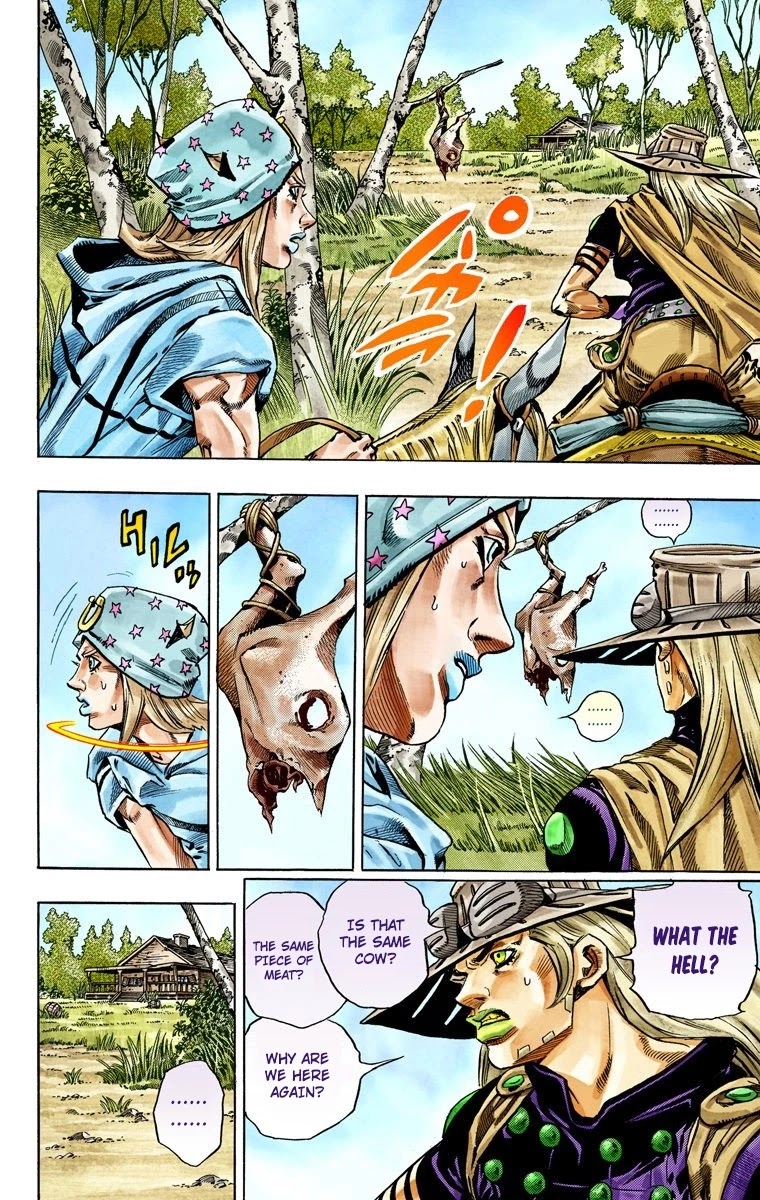 JoJo's Bizarre Adventure Part 7 - Steel Ball Run (Official Colored) Chapter 33 page 31 - Chapter 33: The True Man's World Part 1
