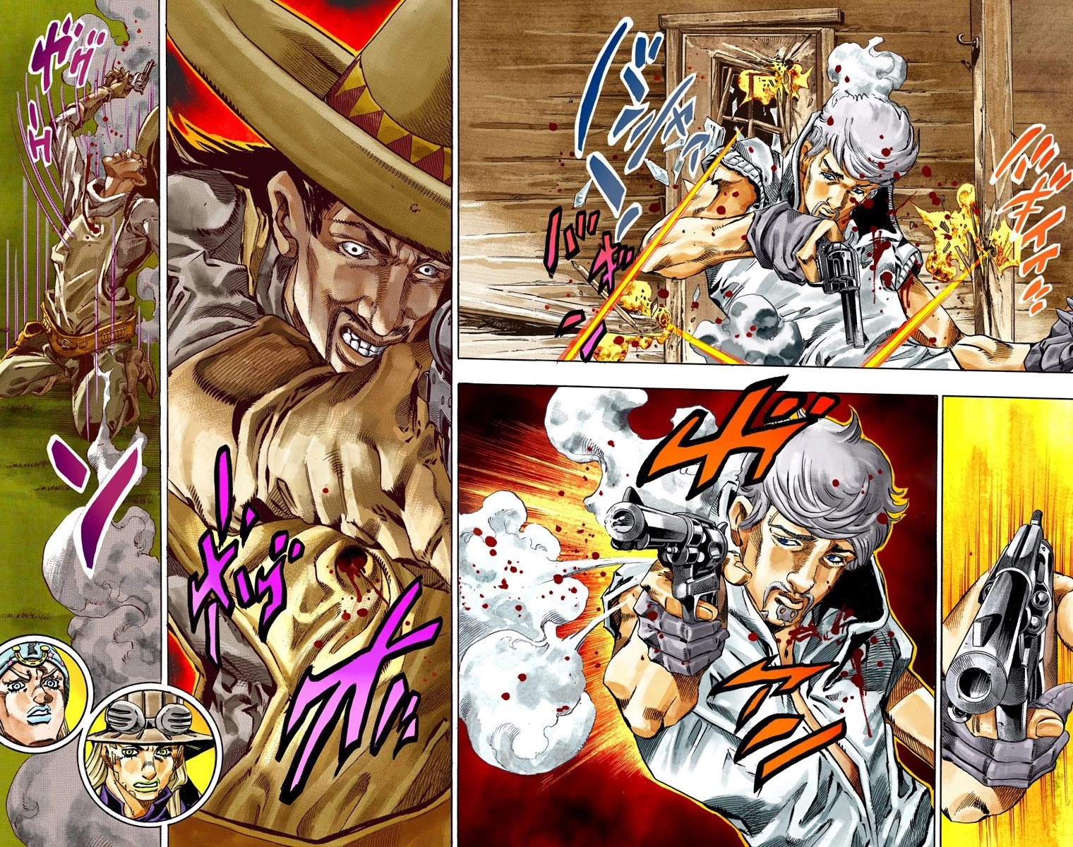 JoJo's Bizarre Adventure Part 7 - Steel Ball Run (Official Colored) Chapter 33 page 50 - Chapter 33: The True Man's World Part 1