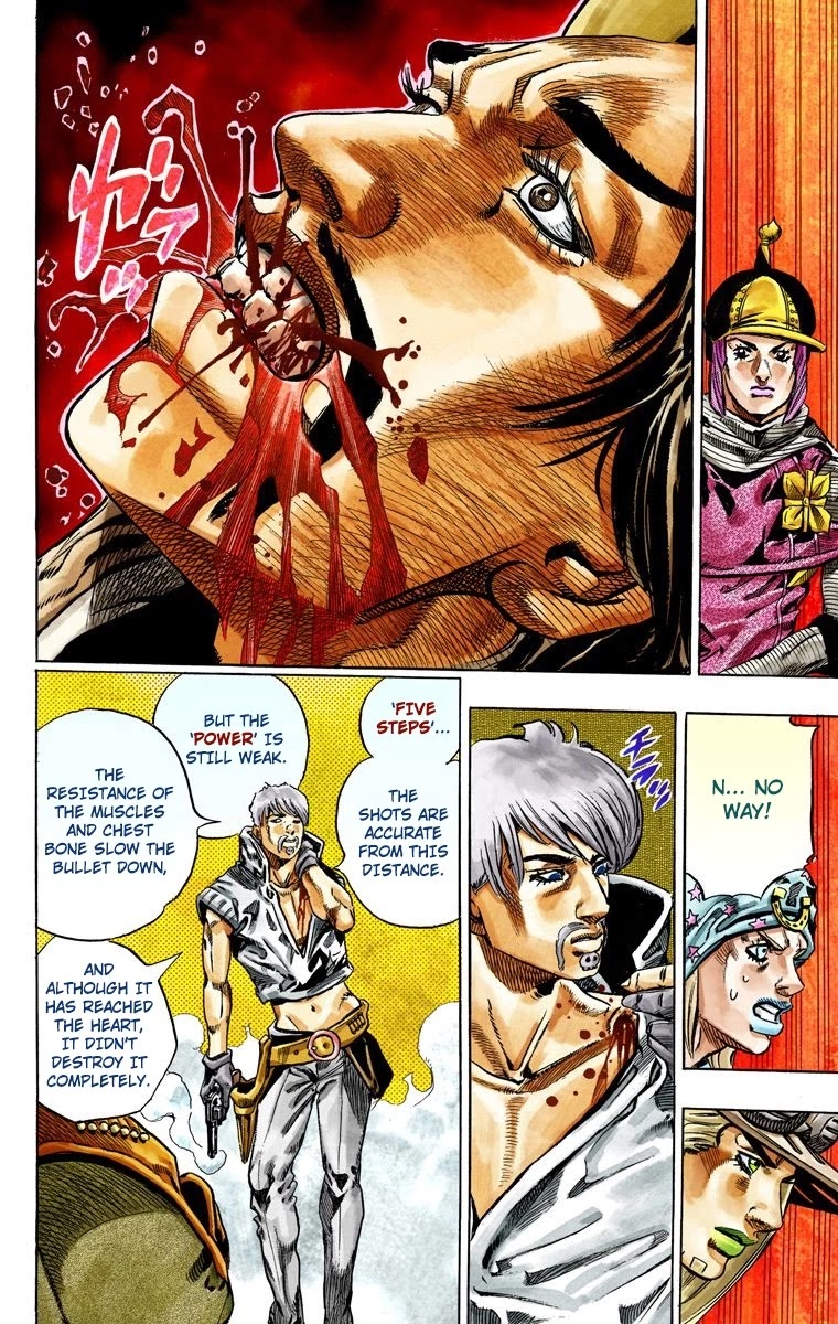 JoJo's Bizarre Adventure Part 7 - Steel Ball Run (Official Colored) Chapter 33 page 51 - Chapter 33: The True Man's World Part 1