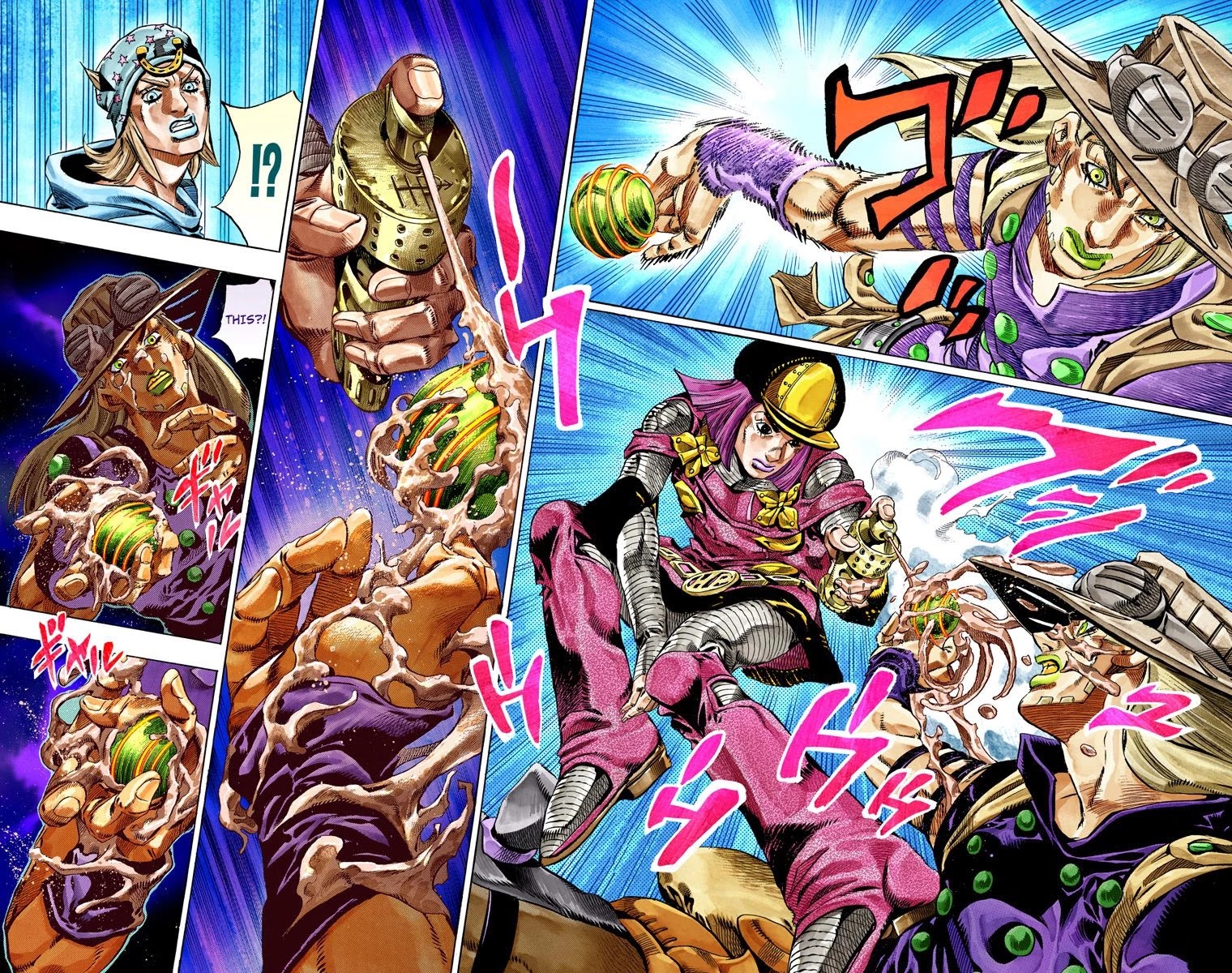 JoJo's Bizarre Adventure Part 7 - Steel Ball Run (Official Colored) Chapter 33 page 8 - Chapter 33: The True Man's World Part 1