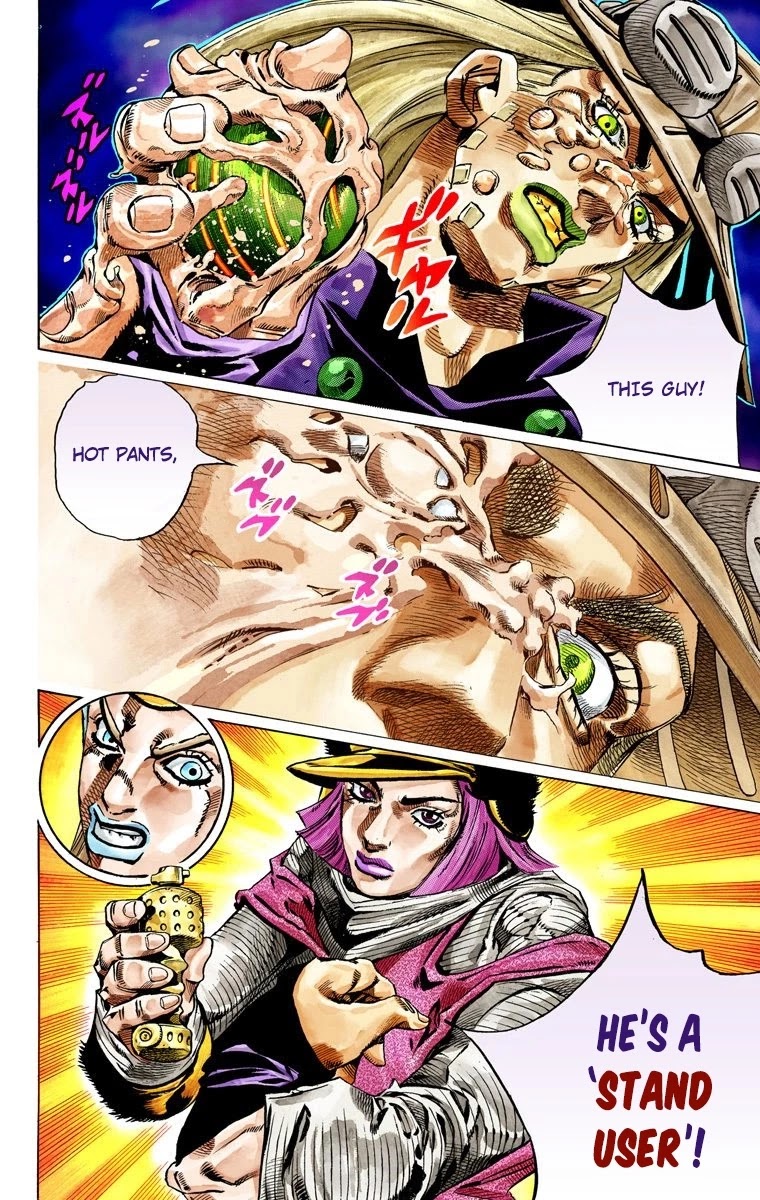 JoJo's Bizarre Adventure Part 7 - Steel Ball Run (Official Colored) Chapter 33 page 9 - Chapter 33: The True Man's World Part 1