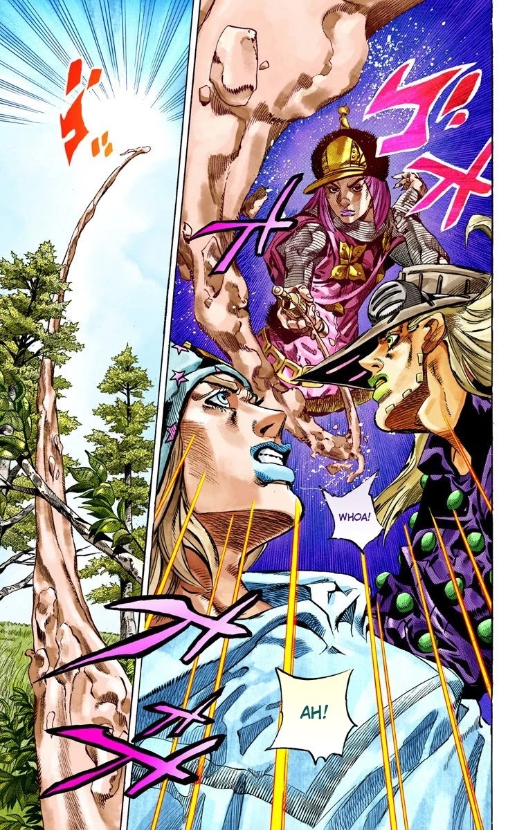 JoJo's Bizarre Adventure Part 7 - Steel Ball Run (Official Colored) Chapter 34 page 15 - Chapter 34: The True Man's World Part 2