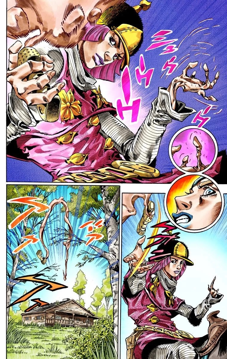 JoJo's Bizarre Adventure Part 7 - Steel Ball Run (Official Colored) Chapter 34 page 16 - Chapter 34: The True Man's World Part 2