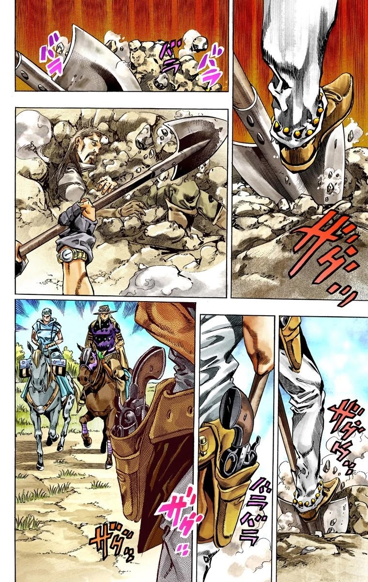 JoJo's Bizarre Adventure Part 7 - Steel Ball Run (Official Colored) Chapter 34 page 18 - Chapter 34: The True Man's World Part 2