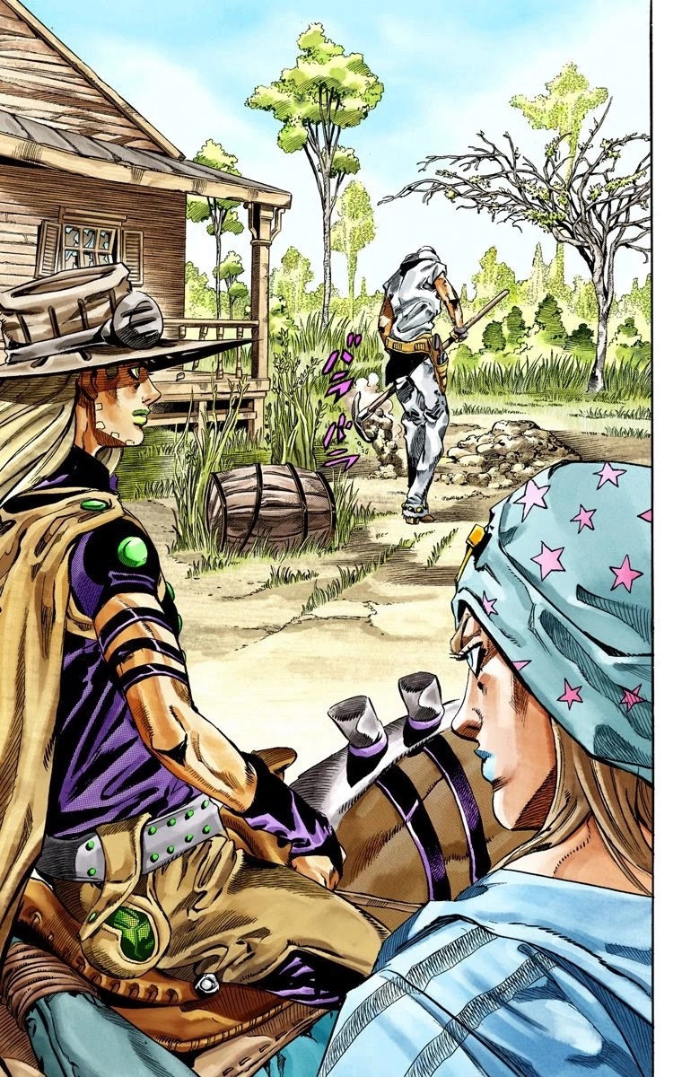 JoJo's Bizarre Adventure Part 7 - Steel Ball Run (Official Colored) Chapter 34 page 19 - Chapter 34: The True Man's World Part 2