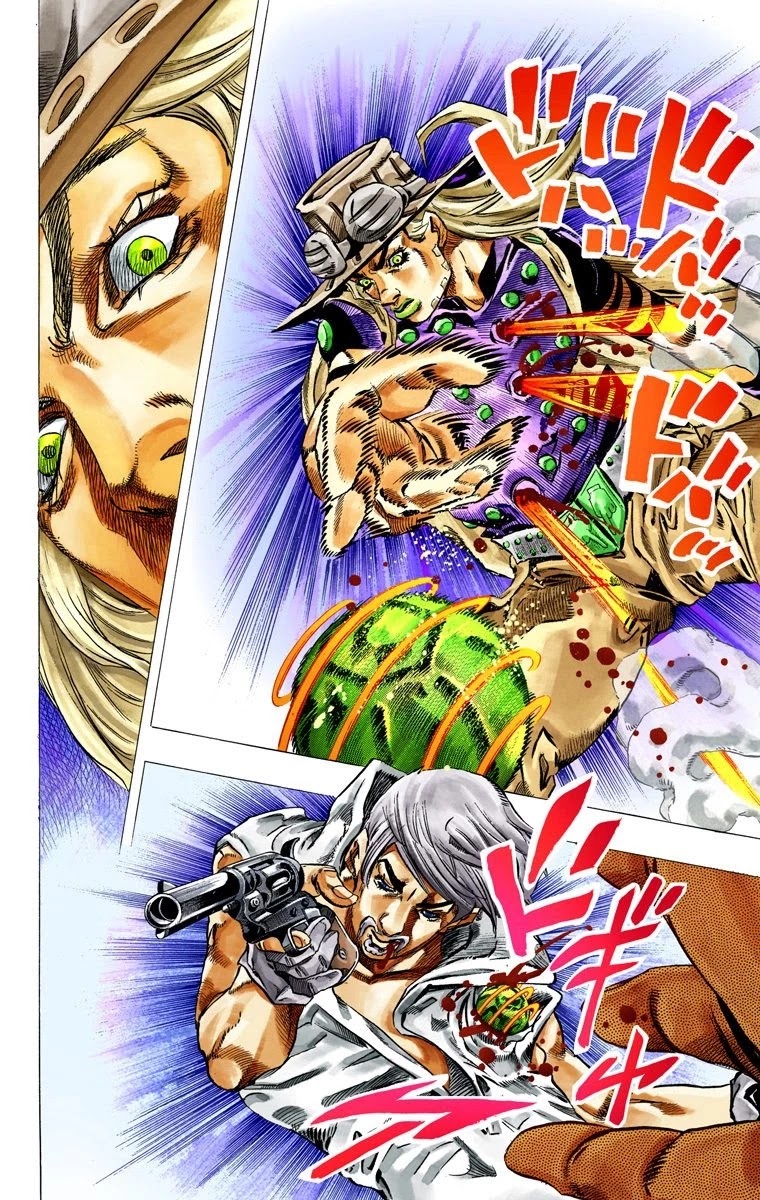 JoJo's Bizarre Adventure Part 7 - Steel Ball Run (Official Colored) Chapter 34 page 26 - Chapter 34: The True Man's World Part 2