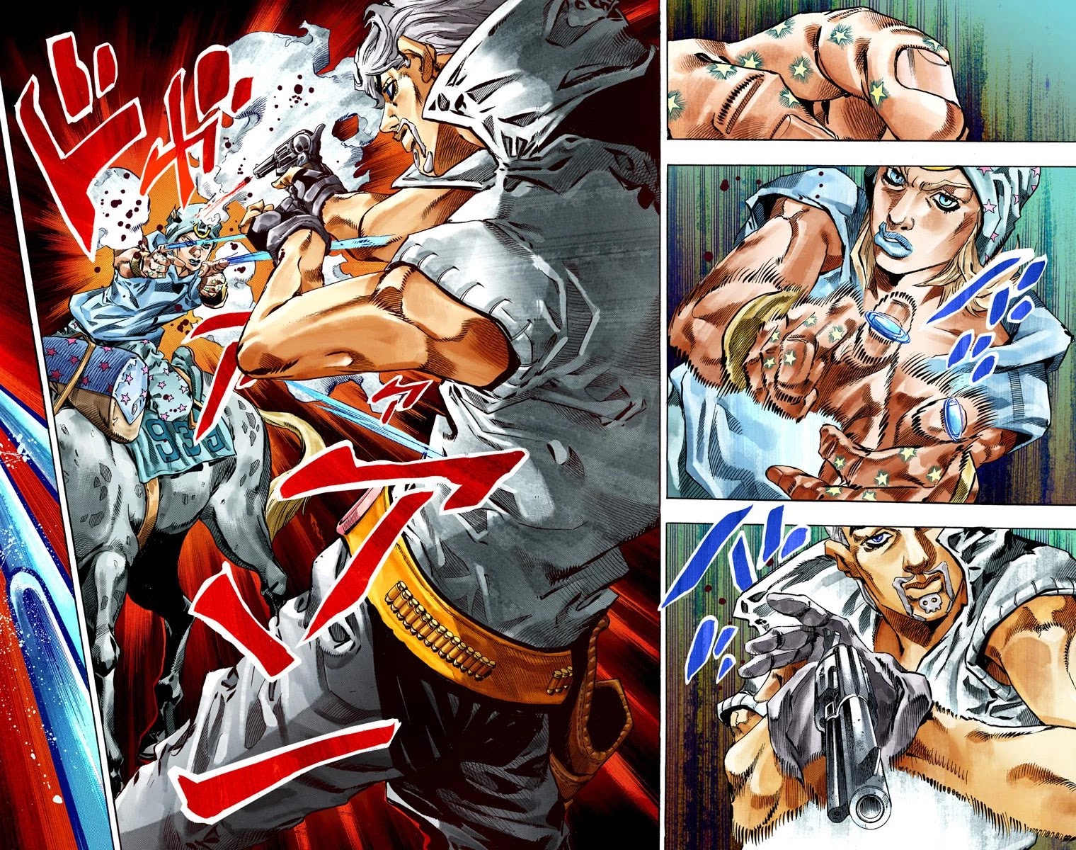 JoJo's Bizarre Adventure Part 7 - Steel Ball Run (Official Colored) Chapter 34 page 43 - Chapter 34: The True Man's World Part 2