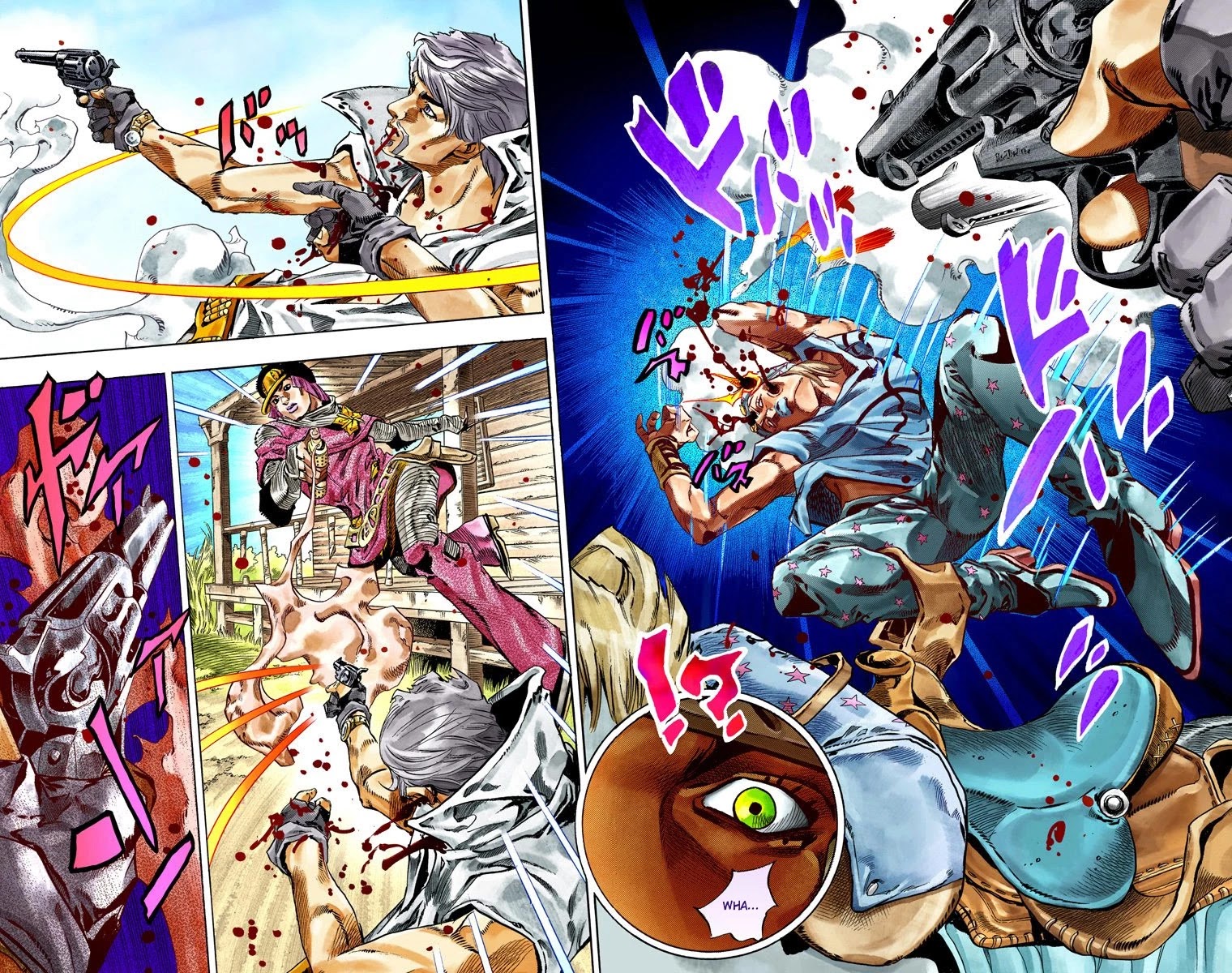 JoJo's Bizarre Adventure Part 7 - Steel Ball Run (Official Colored) Chapter 34 page 45 - Chapter 34: The True Man's World Part 2