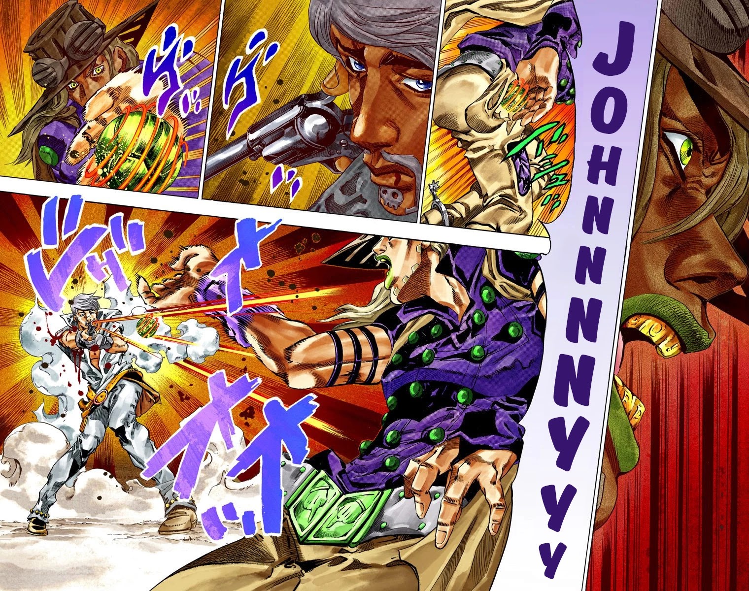 JoJo's Bizarre Adventure Part 7 - Steel Ball Run (Official Colored) Chapter 34 page 47 - Chapter 34: The True Man's World Part 2