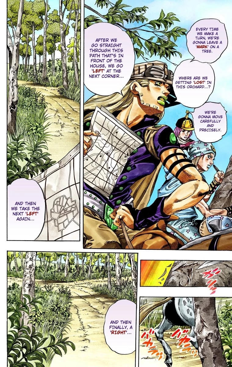JoJo's Bizarre Adventure Part 7 - Steel Ball Run (Official Colored) Chapter 34 page 5 - Chapter 34: The True Man's World Part 2