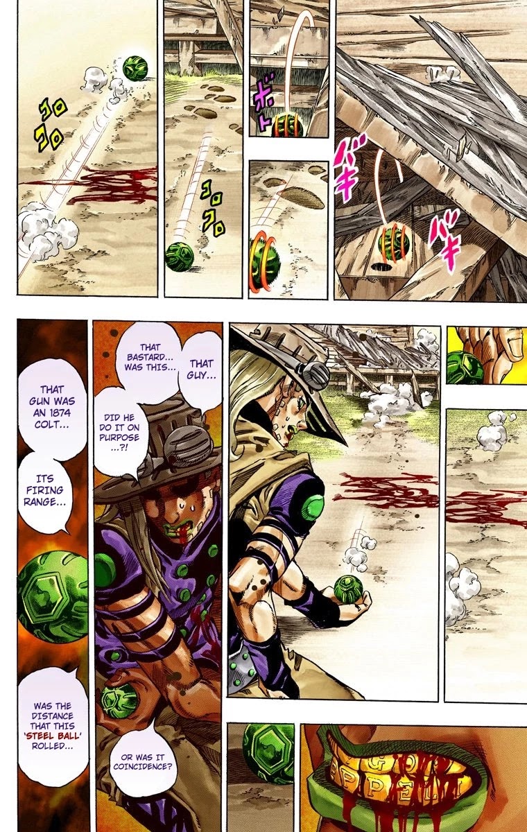 JoJo's Bizarre Adventure Part 7 - Steel Ball Run (Official Colored) Chapter 34 page 53 - Chapter 34: The True Man's World Part 2