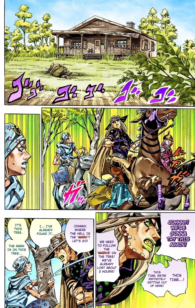 JoJo's Bizarre Adventure Part 7 - Steel Ball Run (Official Colored) Chapter 34 page 7 - Chapter 34: The True Man's World Part 2