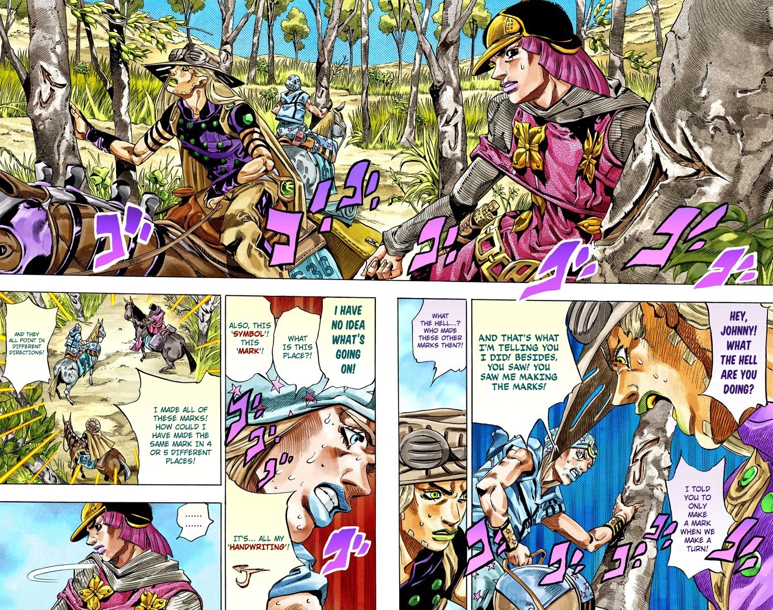 JoJo's Bizarre Adventure Part 7 - Steel Ball Run (Official Colored) Chapter 34 page 9 - Chapter 34: The True Man's World Part 2