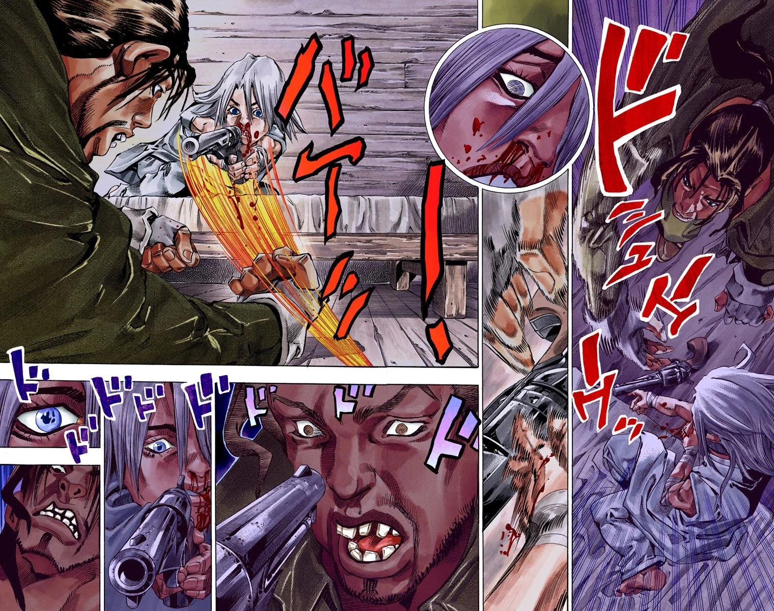 JoJo's Bizarre Adventure Part 7 - Steel Ball Run (Official Colored) Chapter 35 page 12 - Chapter 35: The True Man's World Part 3
