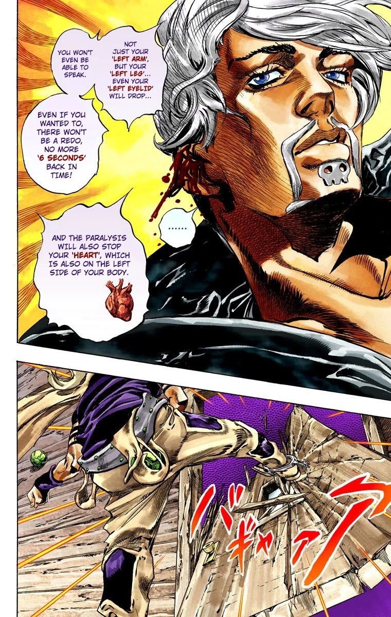 JoJo's Bizarre Adventure Part 7 - Steel Ball Run (Official Colored) Chapter 35 page 25 - Chapter 35: The True Man's World Part 3