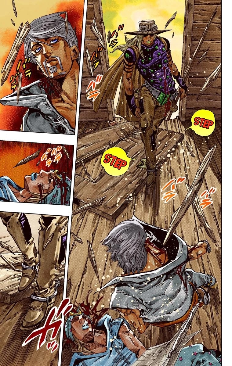 JoJo's Bizarre Adventure Part 7 - Steel Ball Run (Official Colored) Chapter 35 page 26 - Chapter 35: The True Man's World Part 3