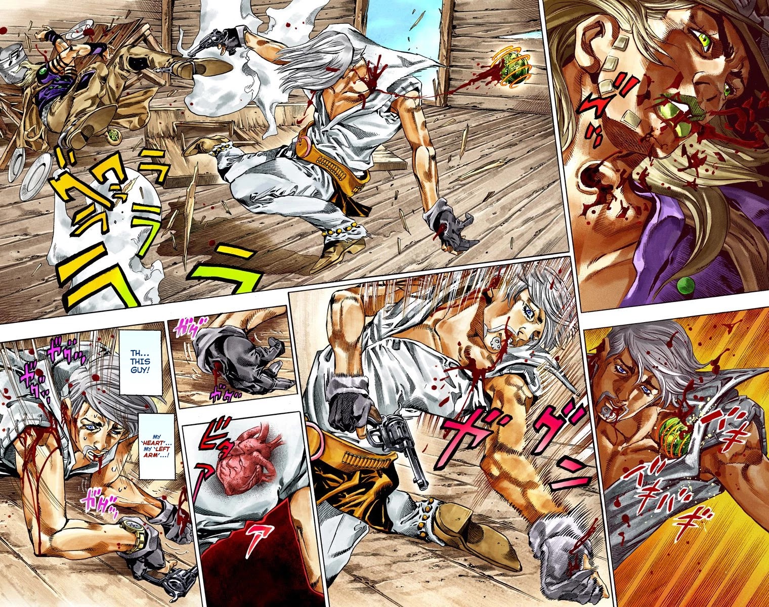JoJo's Bizarre Adventure Part 7 - Steel Ball Run (Official Colored) Chapter 35 page 31 - Chapter 35: The True Man's World Part 3