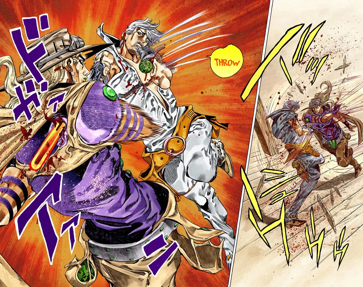 JoJo's Bizarre Adventure Part 7 - Steel Ball Run (Official Colored) Chapter 35 page 35 - Chapter 35: The True Man's World Part 3
